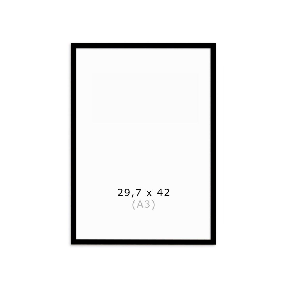 image - ramme_sort_A3