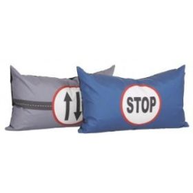 2 stk. puder Traffic Signs