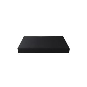 Sort BRICK BOX hynde 45x45x6 cm (med plade)