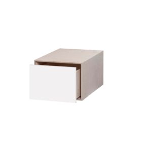 Brick box skuffesektion (hvid front) 30x22,5x45 cm