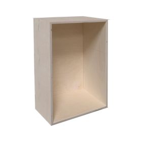 Birke Bogkasse 45x30x19 cm, med 1 rum