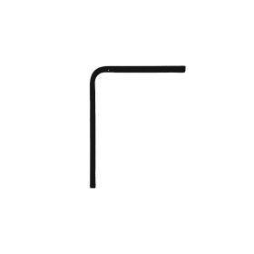 Hyldeknægt sort metal 25 x 30 cm