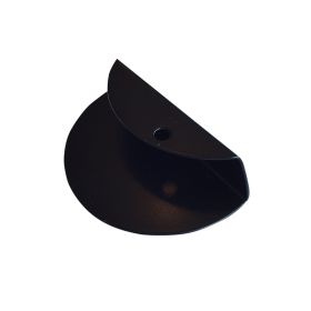 Beskyttelse til stoflåge (sort)