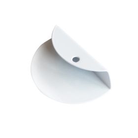 Beskyttelse til stoflåge (hvid)