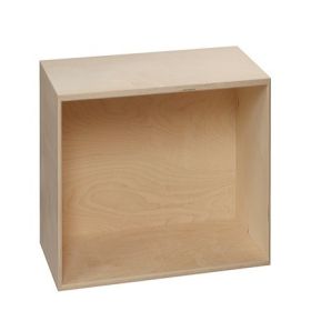 Badeværelsesskab, birk, 35*35*19 cm