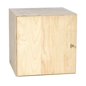 Badeværelsesskab, birk, 35*35*19 cm.