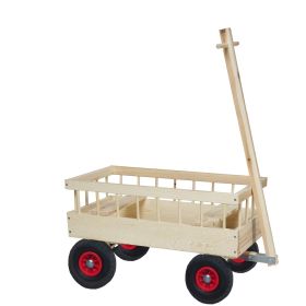 Trækvogn / Legevogn til 2 personer (lufthjul)
