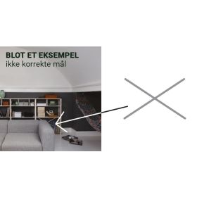 1/1 afstivningskryds (passer til 1/1 ABC)