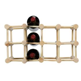 Vinreol til 12 flasker