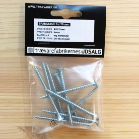 Skrue (5x70 mm - 10 stk)