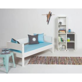 Huxie enkeltseng med ryg og gavle 90x200 cm