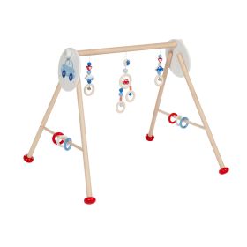 Aktivitetsstativ i træ