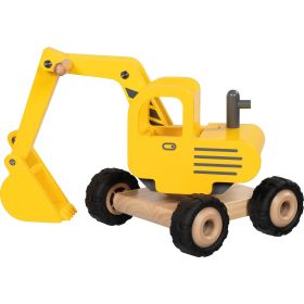 Gummiged i træ - 20x17x25 cm.