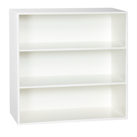 KUBIK Color (hel) reolkasse 3 rum - 70x70 cm.