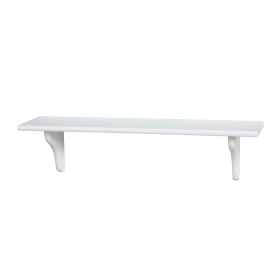 Norsk hvid hylde 70 x 15 cm