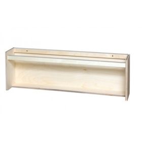 Mellem bogrække birk 70x13x24 cm
