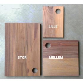 Skærebræt valnød (20x30 cm) stor