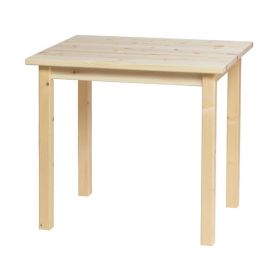 Spisebord i fyr (L75 B75 H72 cm.)