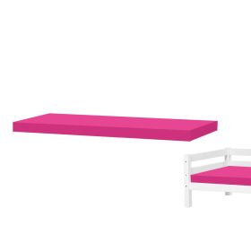 Springmadras 190 cm. (pink betræk)