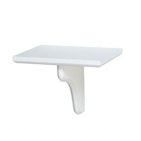 Svensk hvid hylde 25 x 20 cm