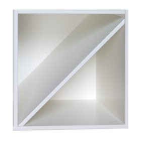 KUBIK Color skrå vinhylde